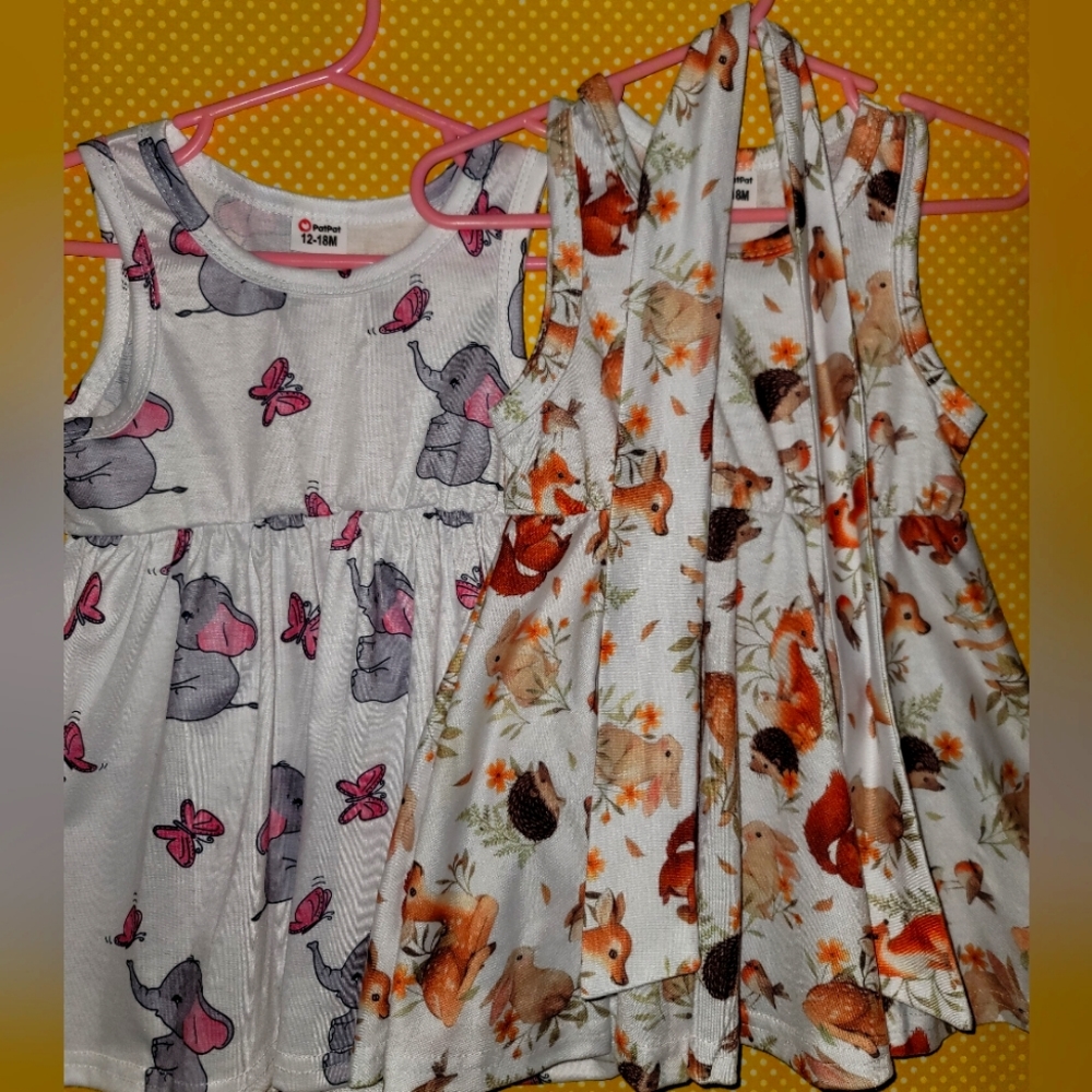 2 adorable dresses